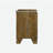1-Drawer Nightstand with Integrated LED, Medium Oak