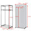 Twicken 50cm Rolling Portable Wardrobe-437954522