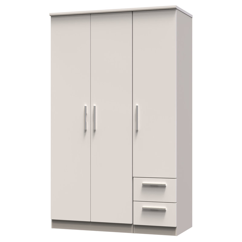 Borgeson Manufactured Wood Wardrobe, Gloss/Kashmir