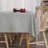 Water Resistant Tablecloth Faux Linen-636489785-636489783