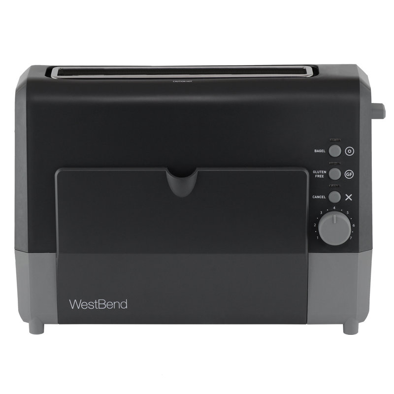 QuikServe Toaster, Black