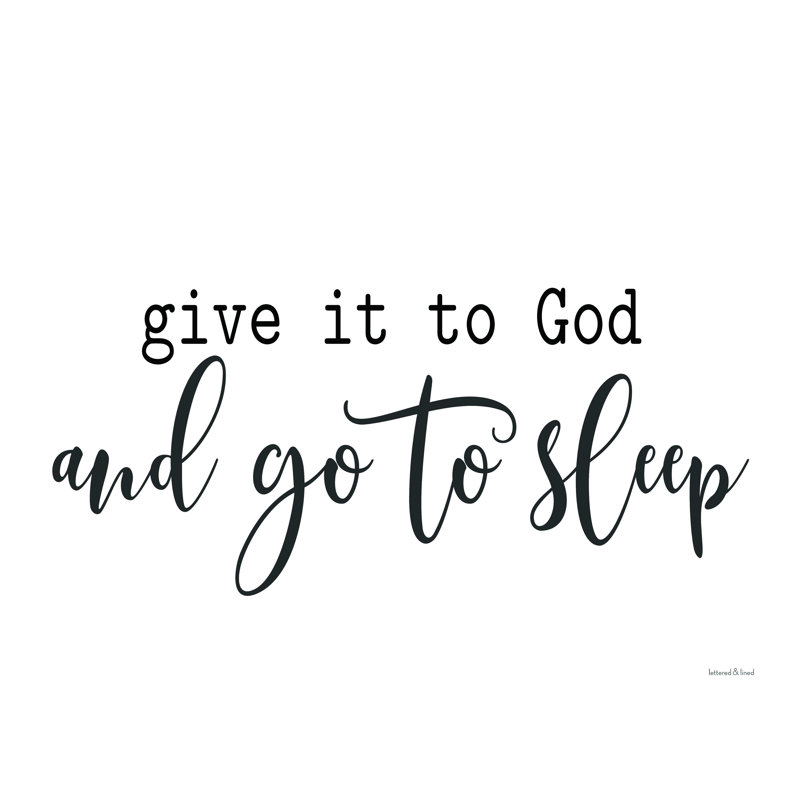 " Give It To God ", 36" H x 48" W