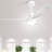52" Nicola 3 - Blade LED Propeller Ceiling Fan with Remote Control and Light Kit Included-1954454694