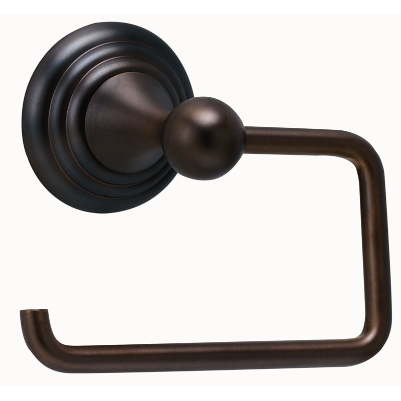 Embassy Wall Mounted Toilet Paper Holder, Chocolate Bronze