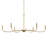 Ilia 6-Light Brushed Gold Extra Large Chandelier-127380254-130942682