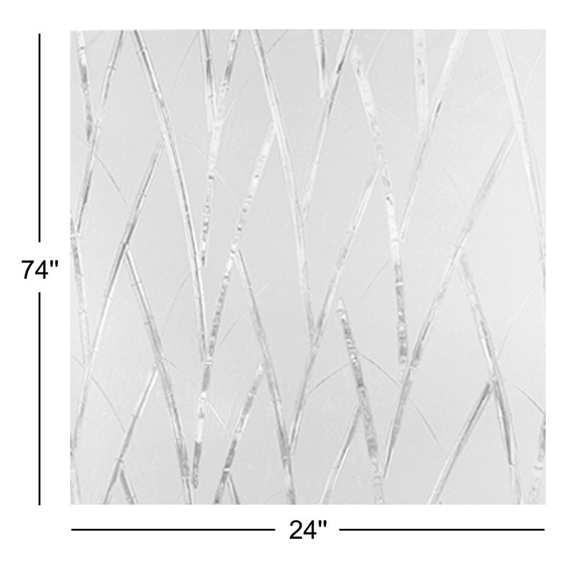 Plants & Flowers Non-Wall Damaging Window Decal
