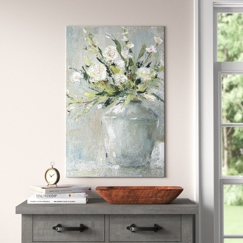 Country Bouquet II by Carol Robinson - Painting on Canvas, 101.6 cm H x 66.04 cm W x 1.91 cm D, No Frame
