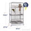 Cage à oiseau 73,75 po Clairemarie