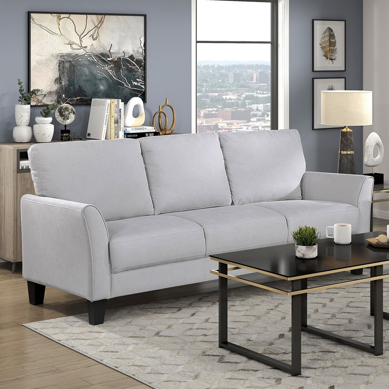 Ensemble de canapé 2 pièces Modern Modern, Gris