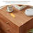 Simple & Durable Rubber Wood Filing Cabinet