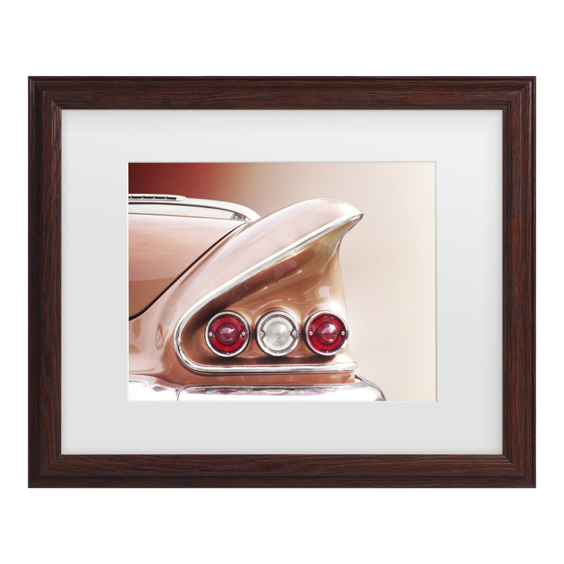 Encadré de bolognaise, bolognaise, bolognaise, voiture classique, H 13,75 po x l 16,75 po