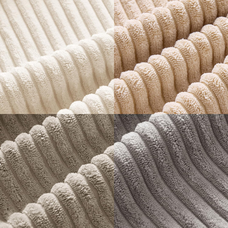 Housses de coussin Boho Farmhouse, Beige / kaki / gris / brun