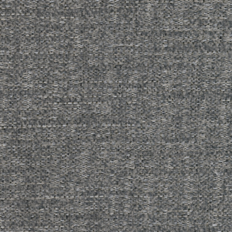 Barrali 33" Gray Chenille Rectangle Ottoman with Nailhead Trim