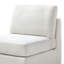 Chaise sans accoudoirs Chauncy - Ivoire-253900888