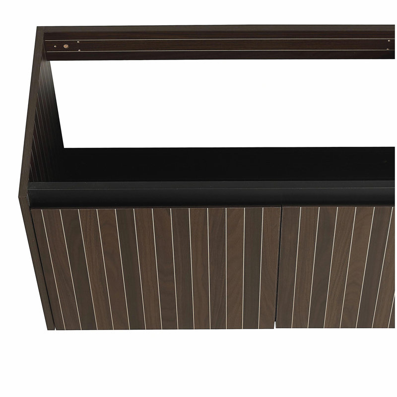Armoire de salle de bain 30 po avec lavabo, portes, fixation flottante, pour petite salle de bain