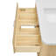 Meuble-lavabo mural double en chêne scandinave de 60 po Francesca-134547458-134547463