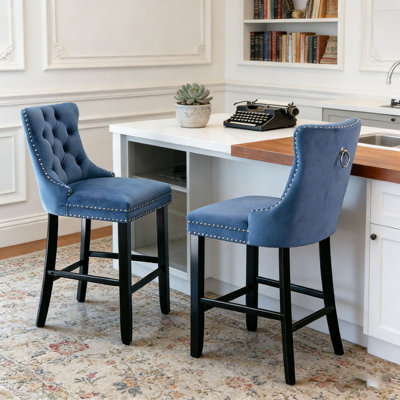Chaise de salle à manger rembourrée moderne