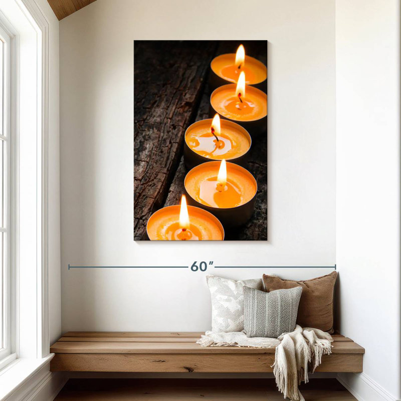 Kerrick Spa Tea Light Candles, 45" H x 30" W