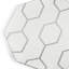 Gio Platinum 9.2in Octagonal Accent Plate