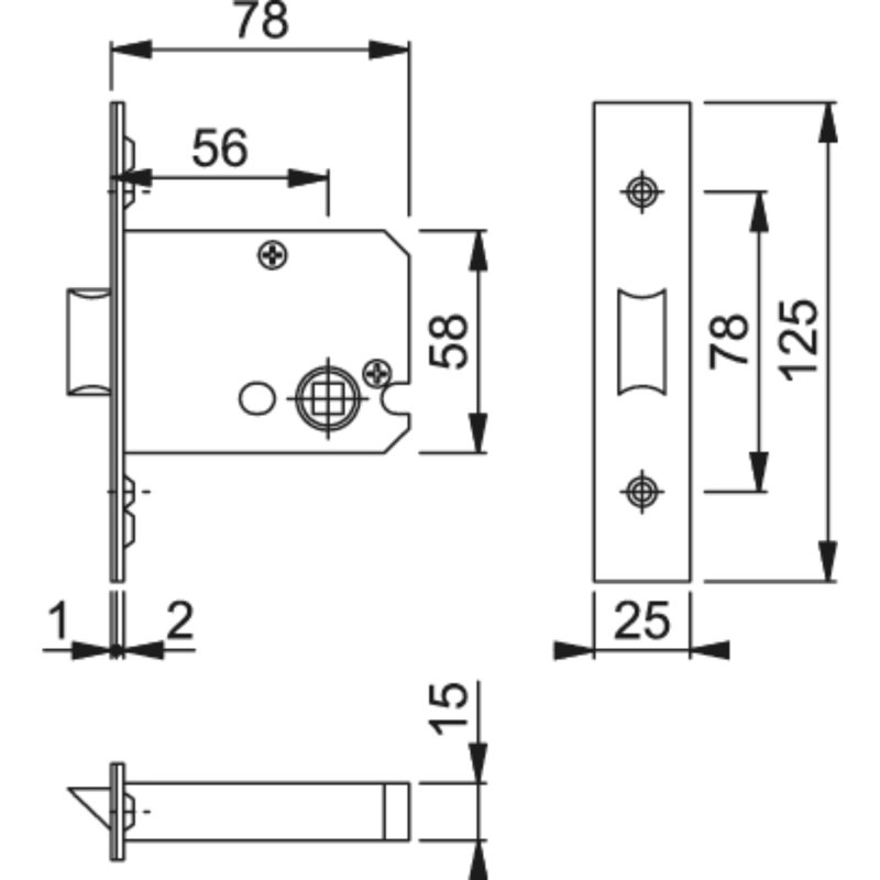 Stainless Steel Latch