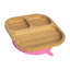 Tiny Dining - Divided Bamboo Suction Plate-121835440