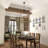 12-Lights Candle Style Wagon Wheel Chandelier-1599344146