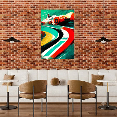 Art mural Vivid Racing Action