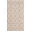 Tapis orange / ivoire tissé à plat à la main Oak Hill-20657679