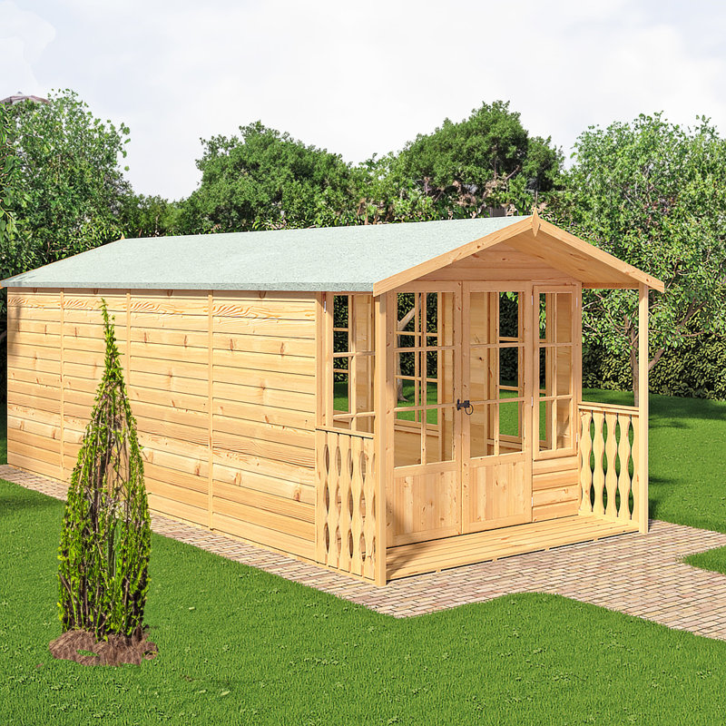 Delmora 8 x 18 Ft. Summer House