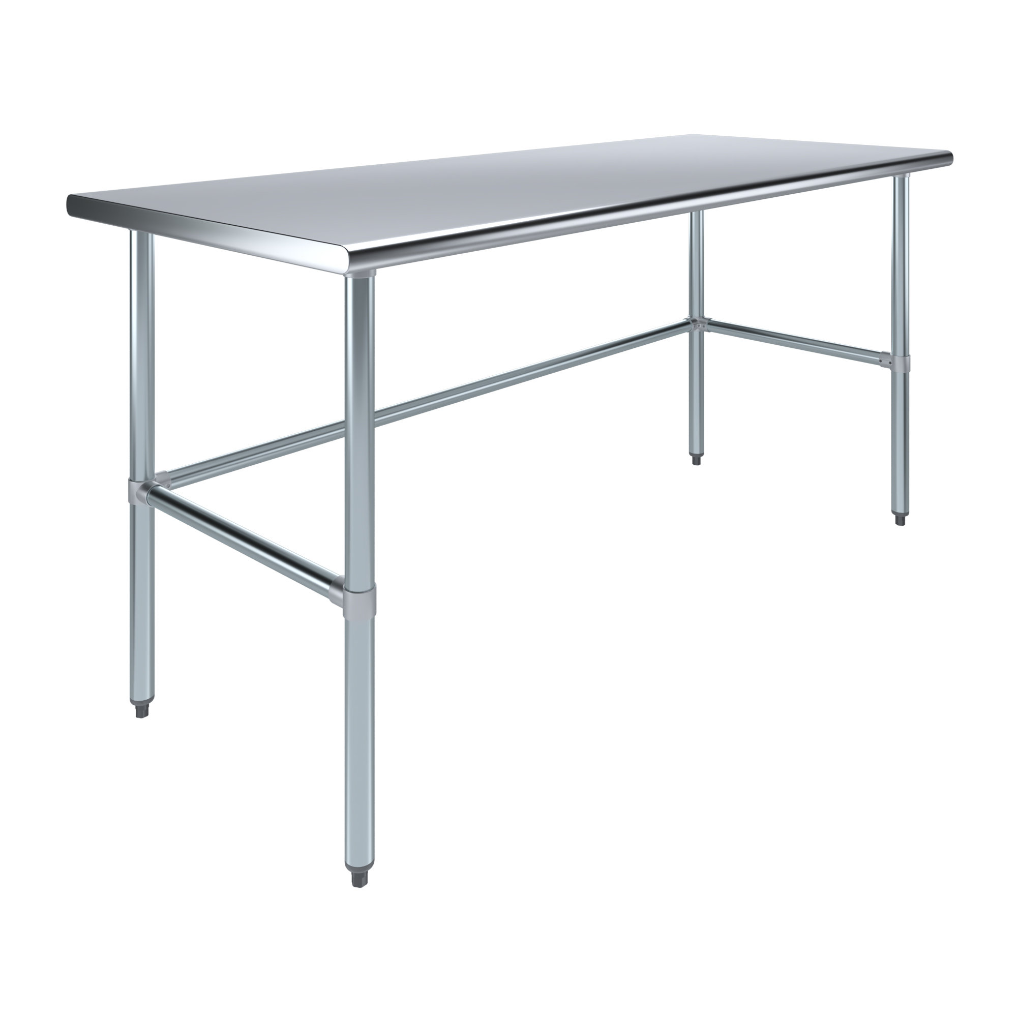 Amgood Stainless Steel Open Base Work Table & Reviews | Wayfair