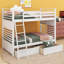 Wooden bunk bed with two drawers-2135638166-2124328469