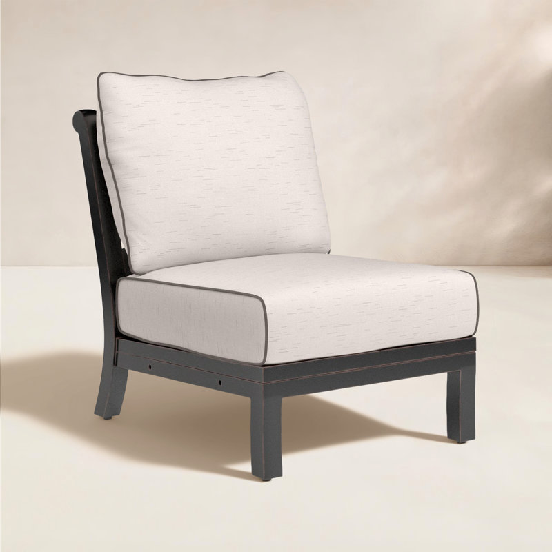 Monterey Outdoor Lounge Chair, Canvas Natural Sunbrella® Canvas