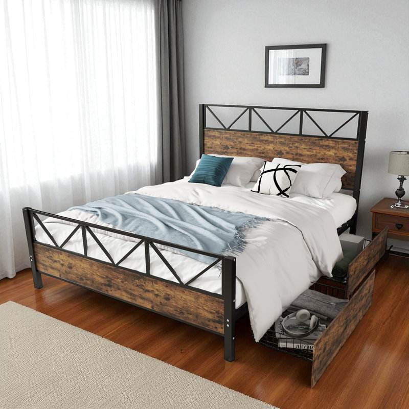 Storage Bed, Double (137 x 198 cm)