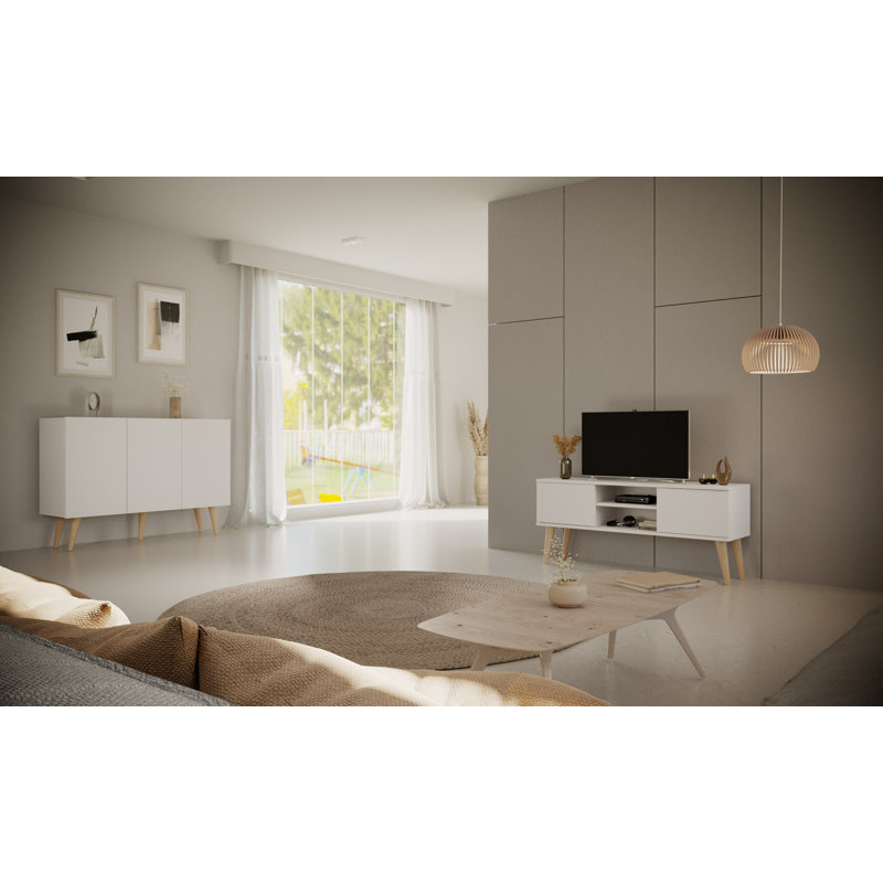 Kaylani 120cm Sideboard, White