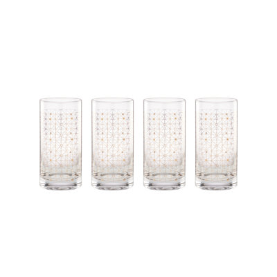 Lenox Tuscany Classics Gold Dust Highballs, Set Of 4