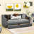 Cashmere Twin Size 2 Drawers Upholstered Daybed