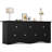 Modern 5-drawer Double Dresser, 52" W-1764140800