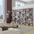 Davee Antique Walnut Color Display Etagere Bookcase