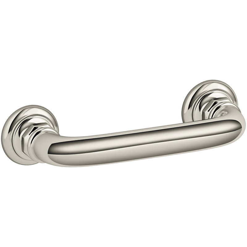 Artifacts 3" Drawer Pull, Nickel poli éclatant