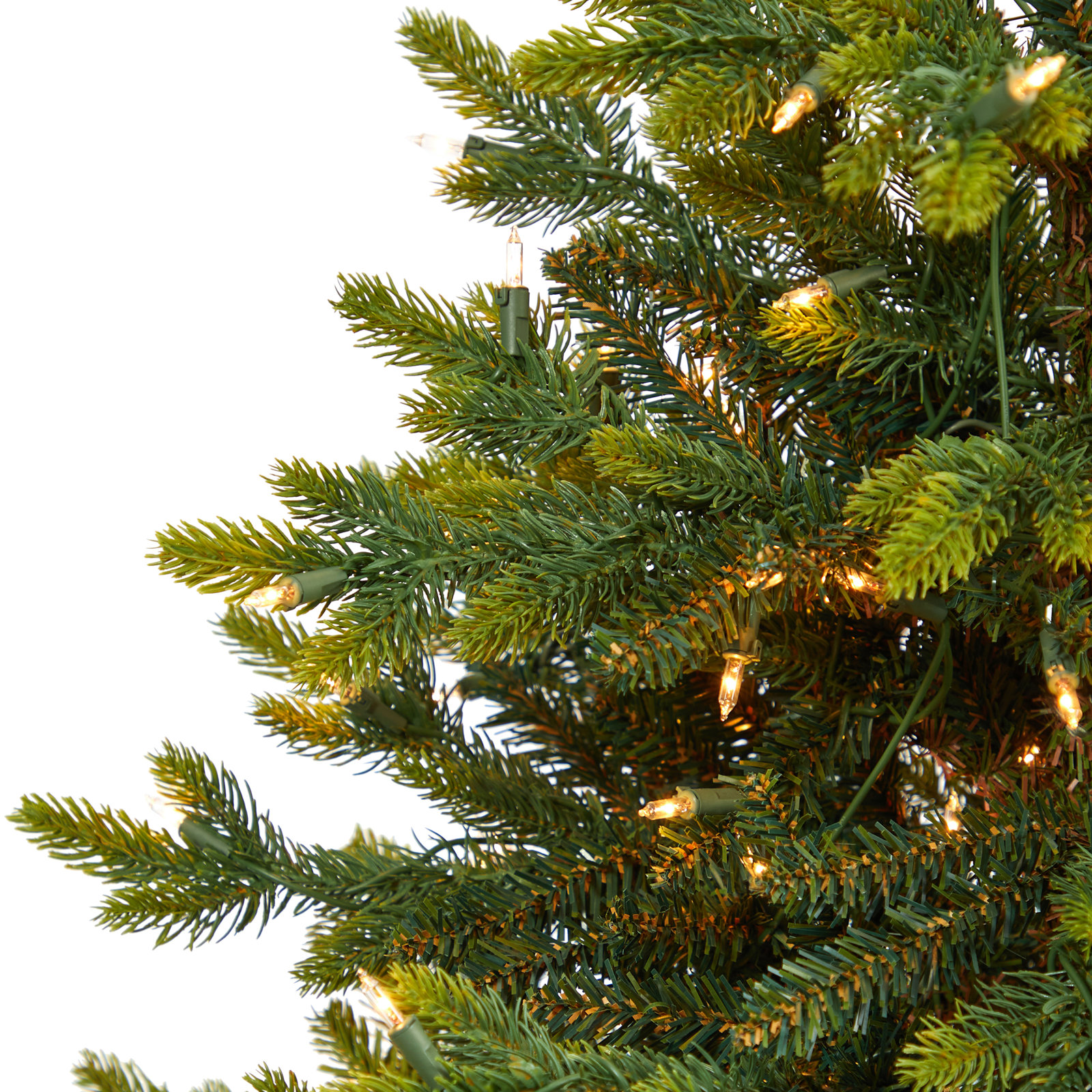 Lighted Artificial Christmas Tree, 6' H
