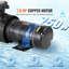 Pompe de piscine hors-terre VEVOR, 1HP, 80 GPM Max. Pompe de piscine à débit unique Flow