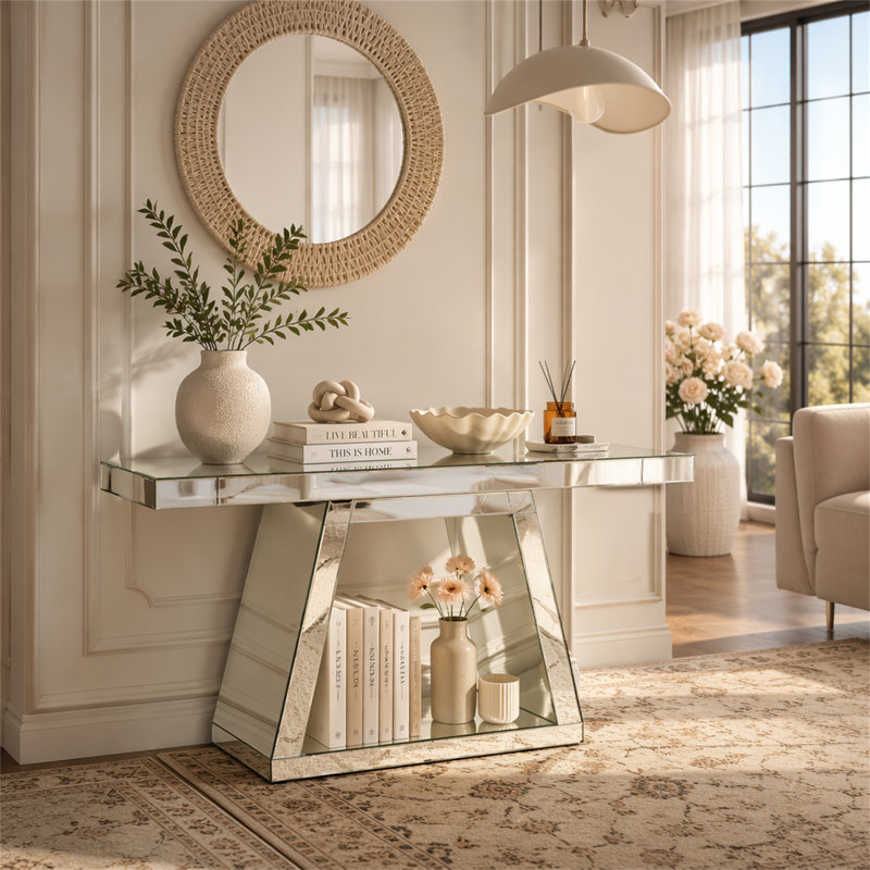 Table d'entrée 55,9 po Modern Luxury