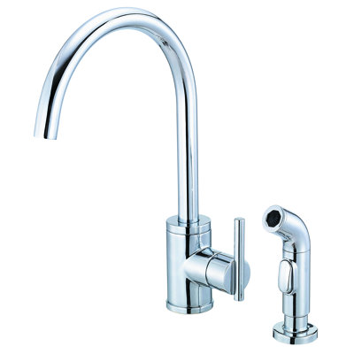 Parma Single Handle Kitchen Faucet with Side Spray