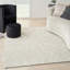 Tapis ivoire / blanc Darell-70347756