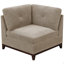 Canapé modulaire en tissu Camel Chenille