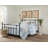 Aracieo Metal Slat Headboard Design Bed-813284380-814945726