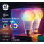 Ampoule DEL GE A19 GE GEync Dynamic Effect, compatible avec la matière, changement de couleur (paquet de 2)