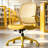 Ergonomic Mesh Task Chair with Flip-Up Arms and Lumbar Support for Small Spaces-527432895