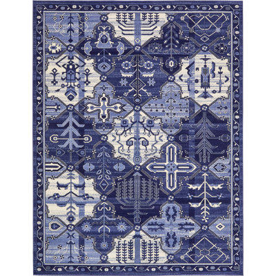 Tapis bleu Godina