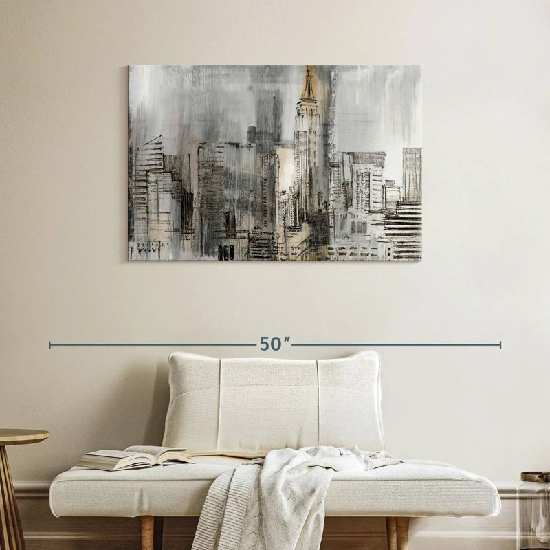 Détail du crépuscule Avery Empire, H 26 po x l 39 po